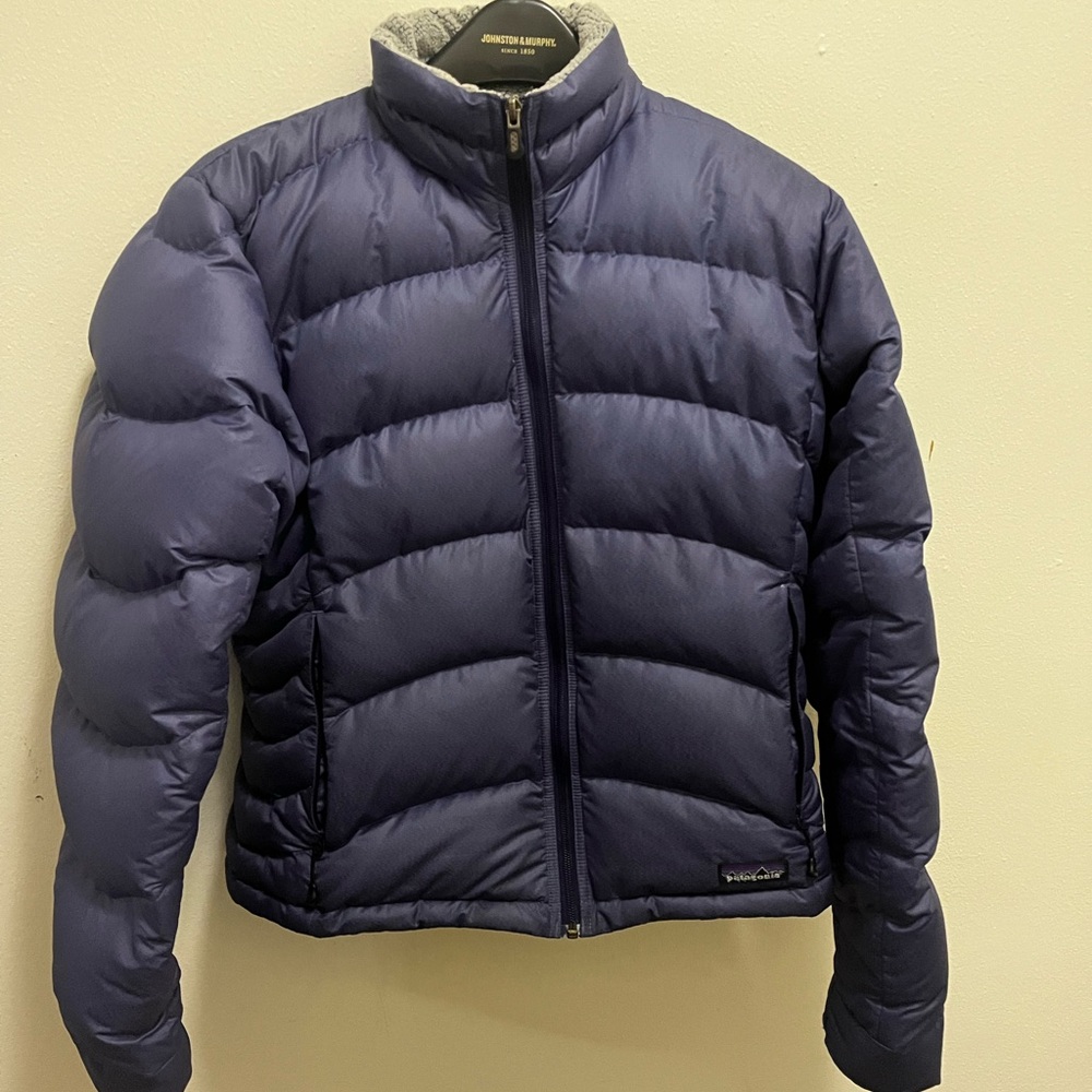 Patagonia W’s Down Jacket Purple,Medium,Excellent Condition #84611_VINTAGE